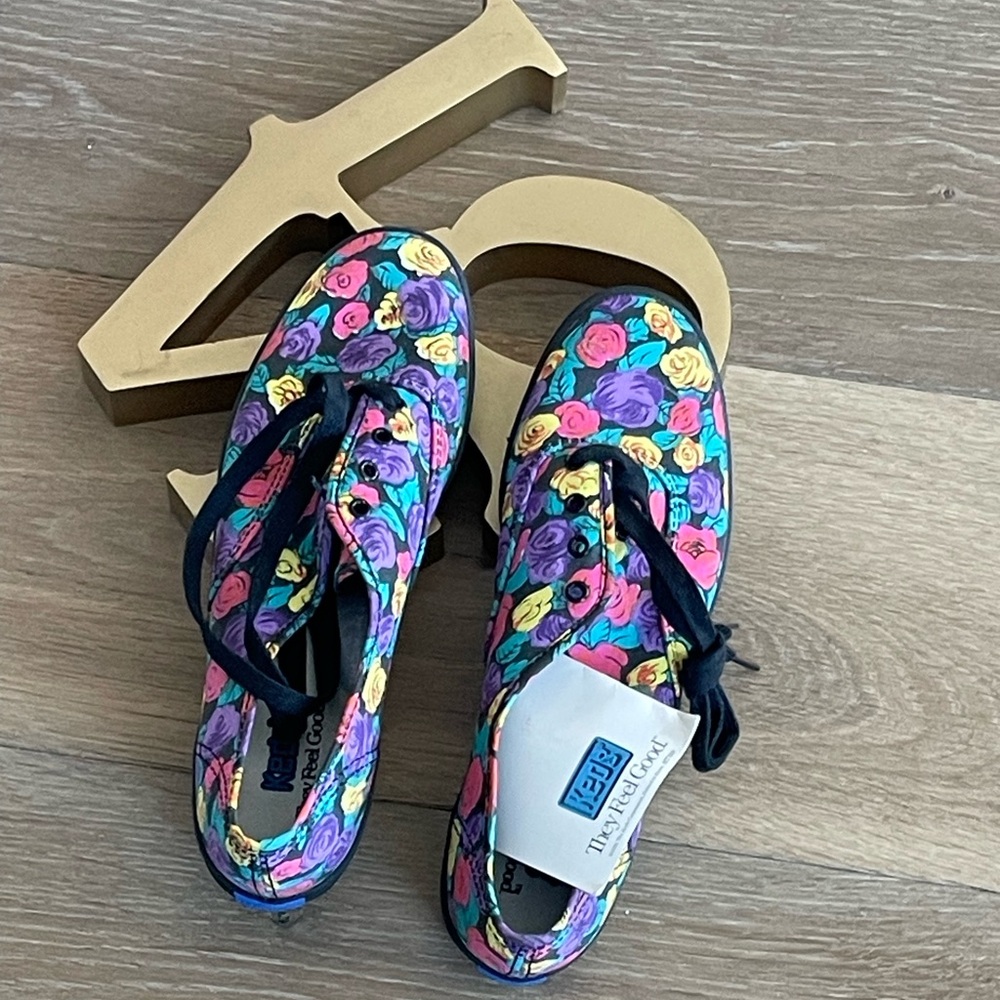 Keds Colorful Floral Sneakers